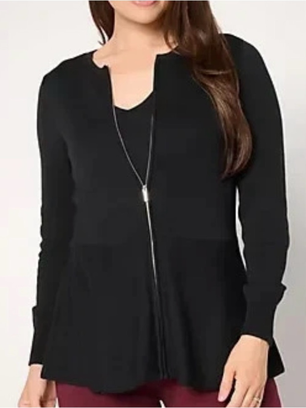 153. NWOT WOMENS SUSAN GRAVER XL DETAIL SWEATER